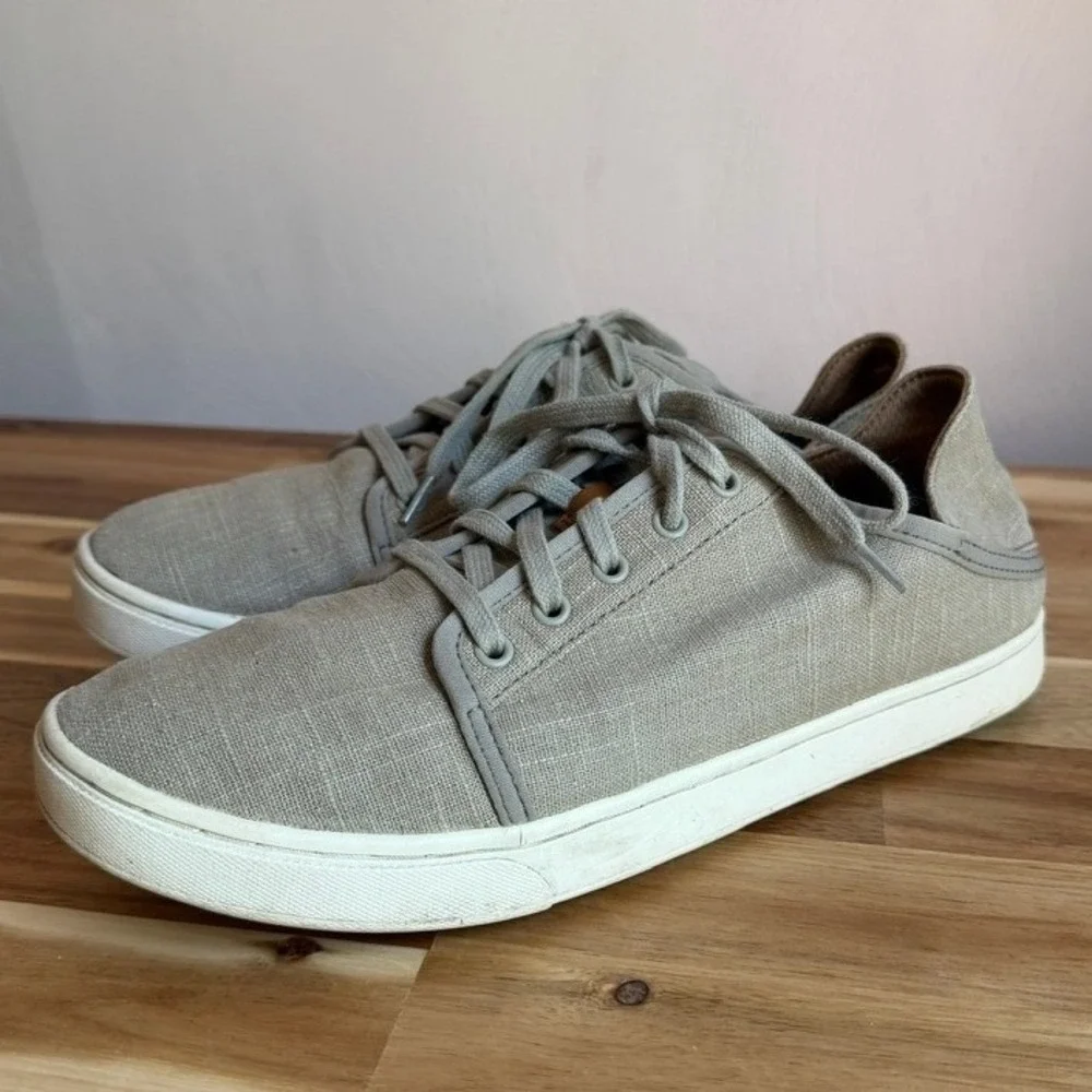 Olukai Pehuea li Gray Sneakers